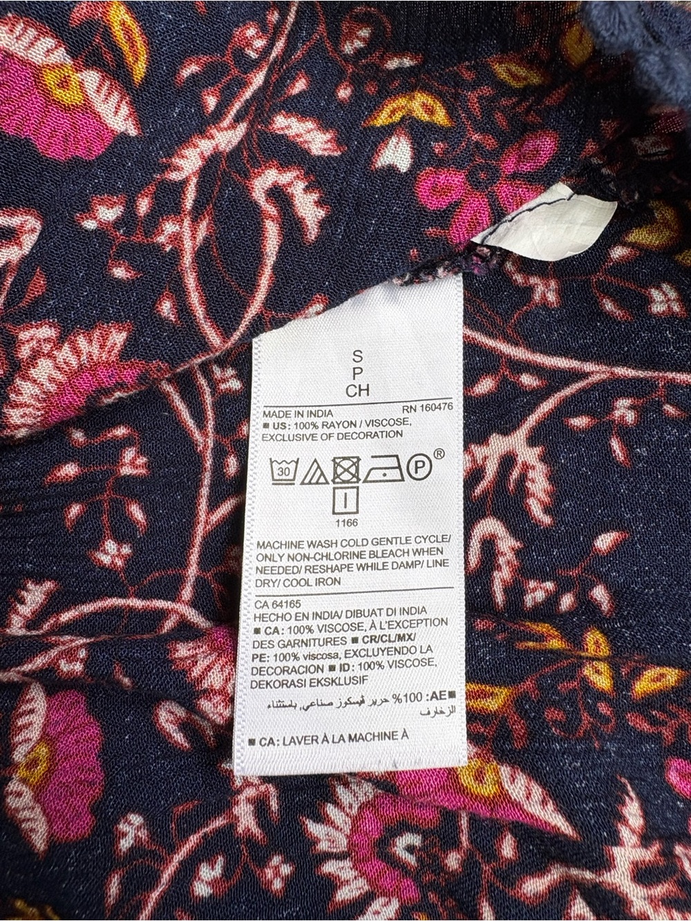 Old Navy Floral-Print Off-the-Shoulder Waist-Defined Maxi Dress size small - Picture 6 of 11